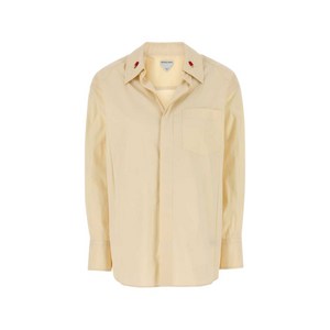 보테가 베네타 포켓 장식 셔츠, 베이지계열, Italy 38
