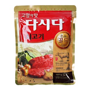 다시다명품골드400g/백설-3개, 3개, 400g