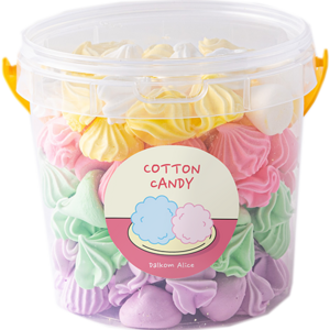 (대용량)완전 맛있는 디저트 맛집 수제 대용량 솜사탕머랭 답례품 어린이집 달콤한 솜사탕 풍미