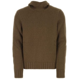 보테가 베네타 골지 니트 후드 스웨터