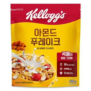 켈로그 아몬드 푸레이크, 600g, 6개