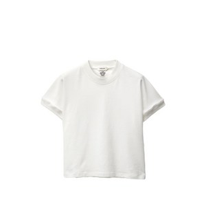 베르사체 자수 스트레치 코튼 저지 티셔츠, 화이트계열, Italy 44(KR 77)