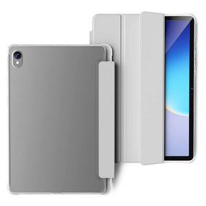 아이두지 갤럭시탭 S6 lite 라이트 펜수납 투명 케이스