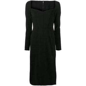 돌체앤가바나 돌체앤가바나 스윗하트 네크라인 드레스, 블랙계열, Italy 38(KR 33)