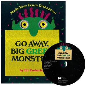 노부영 세이펜 Go Away Big Green Monster! (Hardcover+CD), 제이와이북스