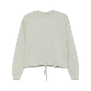 메종키츠네 베이비 폭스 패치 스웨트셔츠, 그린계열, XS(KR 44)