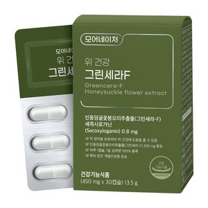 모어네이처 위 건강 그린세라-F 30캡슐 인동덩굴꽃봉오리추출물, 30정, 1박스