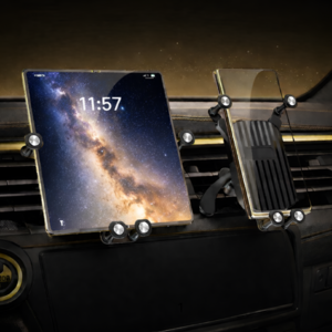 비바디초 Z폴드 송풍구 차량용 거치대, 블랙, 1개