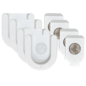 MMC 무타공 자석 리모컨 거치대 4개 강력한 자석