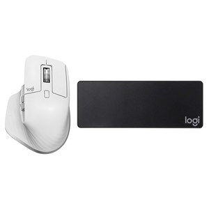 로지텍 MX 마스터 3S 무선마우스 + 마우스 장패드