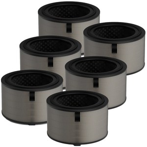 UAME H13 등급 HEPA 복합 필터 교체 Philip-s FY3200 AC3210 AC3220 AC3221 3200 시리즈 공기청정기와 호환