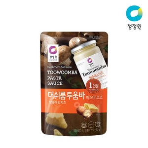 청정원 싱글 파우치 머쉬룸 투움바 파스타 소스, 150g, 1개