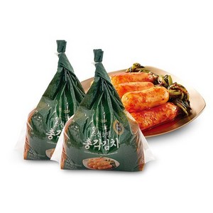 100년 역사의 조선호텔 총각김치 3kg (1.5kg+1.5kg) 특허유산균 비법레시피, 1.5kg, 2개