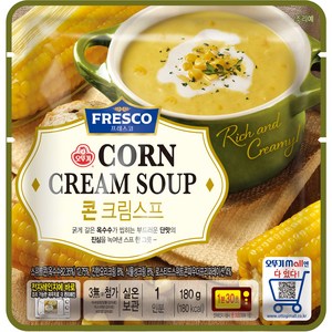 오뚜기 프레스코 콘크림스프, 1개, 180g