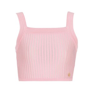 발망 골지 스퀘어 넥 탑, 핑크계열, France 38(KR 66)