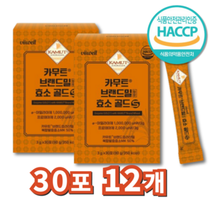 카무트 브랜드밀 효소, 90g, 12개