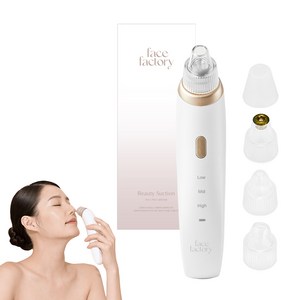 페이스팩토리 얼굴 코 블랙헤드 뷰티석션 피지제거기기
