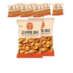 청우식품 고구마형 과자, 190g, 20개