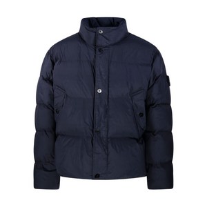 스톤 아일랜드 버튼 패딩 재킷, 블루계열, Standard L(KR 100)