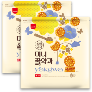 삼립 미니 꿀 약과, 1kg, 2개