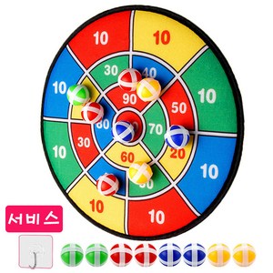 점수판 어린이 다트 소프트 안전다트 찍찍이 다트판1게+다트볼8p+벽걸이1개, 점수 표적판1개+8다트볼+벽걸이1개, 1개