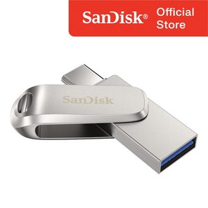샌디스크 메탈 OTG USB 메모리 DDC4 C타입 Luxe 대용량 [10개이상 무료 각인], 256GB