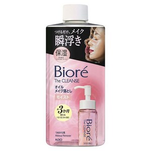 비오레 카오 뷰티 스파 클렌징 오일 메이크업 리무버 모이스트 리필 280mL(일본직구)