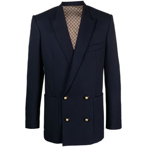 발망 더블 브레스티드 버진 울 블레이저, 블루계열, Italy 50(KR 110)