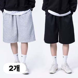 1+1 버닝몬스터 와이드 6부 버뮤다팬츠 반바지