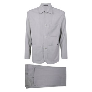 엠포리오아르마니 싱글 브레스티드 수트, 베이지계열, Italy 50(KR 100)