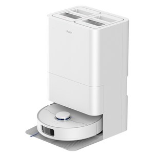 하이얼 로봇청소기 8000Pa 55도 열풍건조 흡입+걸레 LDS 네비게이션 자동먼지비움 스마트 앱 제어