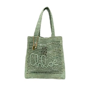 끌로에 서머 바나나 토트 백