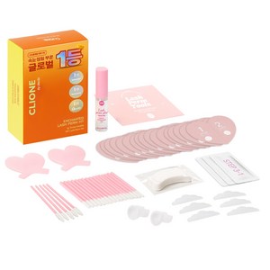 클리오네 속눈썹펌 15회분 세트, 1세트