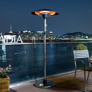 시원 파티오히터 SWH-F300E 전기파이티오히터 카페 골프장 야외용