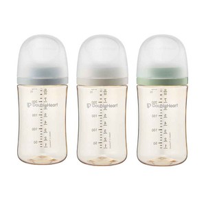 [더블하트] 모유실감 3세대 PPSU 모먼트 240ml 트리플팩, 2개