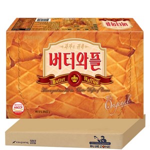 크라운 버터와플, 237g, 3개