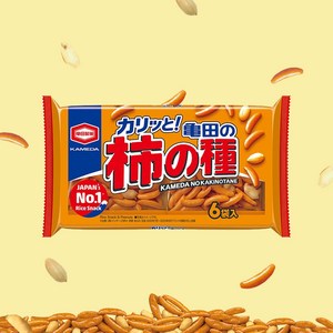 카메다 카키노타네 스낵 6p, 180g, 6개