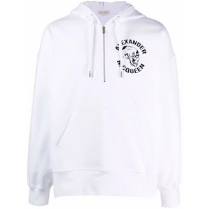 알렉산더맥퀸 스컬 프린트 후디, 화이트계열, Standard XL