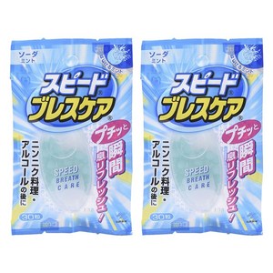 고바야시 스피드 브레스 케어 소다 민트 30개입, 2개