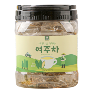 미세플라스틱 없는 생분해필터 미담식품 여주차 삼각티백, 100개입, 1g, 1개