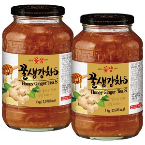 꽃샘식품 꿀생강차 S, 1kg, 1개입, 2개