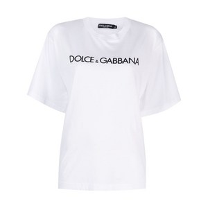 돌체앤가바나 DNA 로고 프린트 티셔츠, 화이트계열, Standard XS(KR 44)