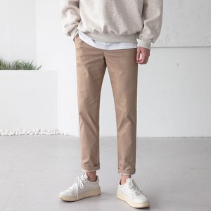 남성용 기본 일자핏 코튼 스판 면바지 빅사이즈 팬츠(7color)
