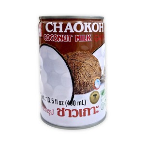 차오코 코코넛 밀크 17% 지방, 400ml, 1개