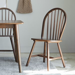 베스트리빙 [리퍼상품] 윈저 디자인 인테리어 카페 원목 의자/의자1개, 모카