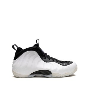 나이키 에어 폼포짓 원 페니 스니커즈 하더웨이 PE 스니커즈, 화이트계열+블랙계열, US men 8.5(KR 265)