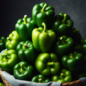 [선별품] 초록 피망 청피망 아삭아삭 싱싱한 햇피망 디아머스, 1개, 2kg(상)