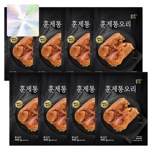 반찬단지 훈제오리 통오리 900g 대용량 (이달의 행사), 16개