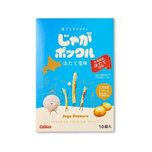 가루비 자가폿쿠루 가리비소금맛 10개입, 180g, 1개