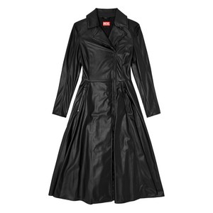 디젤 D라곤 지퍼 미디 드레스, 블랙계열, Italy 38(KR 44)